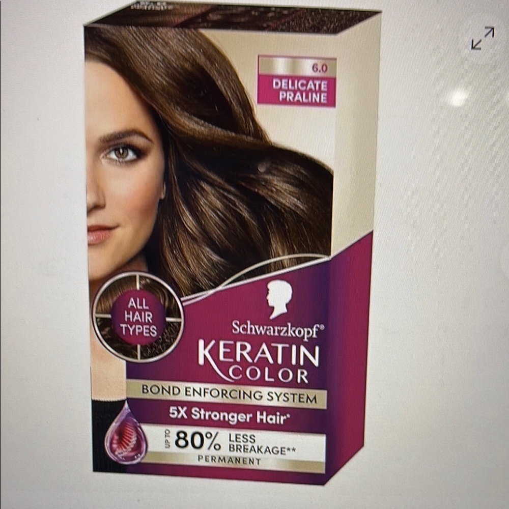 Schwarzkopf Keratin Hair Color - Delicate Praline